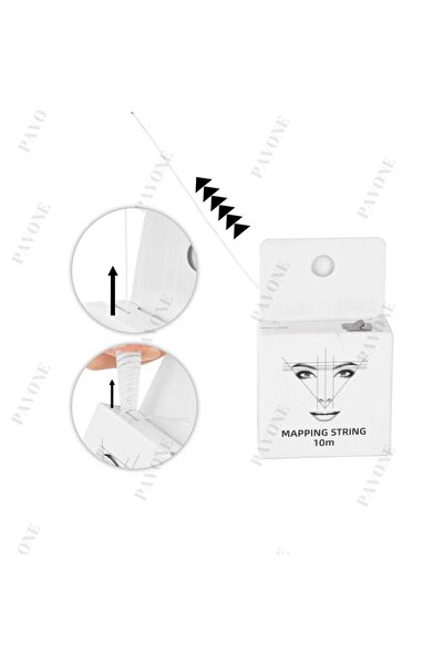 Pavone Machiaj permanent - Snur de cartografiere pentru microblading - Fixare a designului