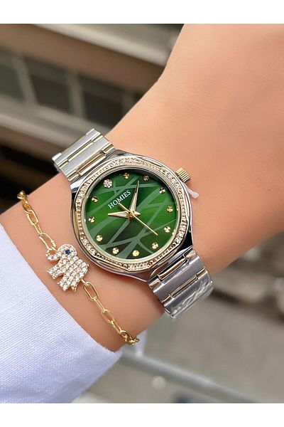 Homies Original Women's Wristwatch - 2 Years Warranty, Bracelet Gift, 3 ATM Waterproof