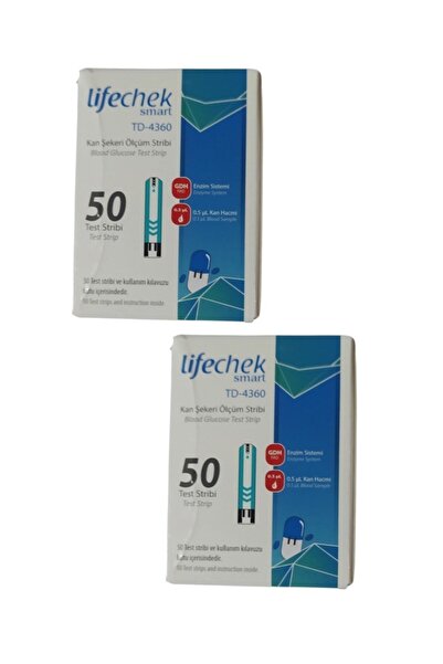 Genel Markalar 2 Kutu Smart Strip (100 Adet Kan Şekeri Ölçüm Çubuğu)