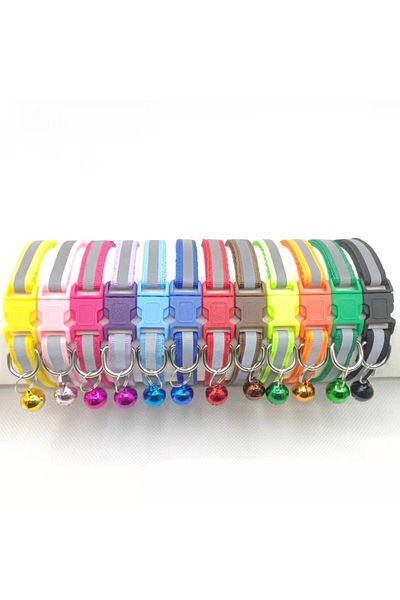 senye Reflective Pet Collar with Small Bell