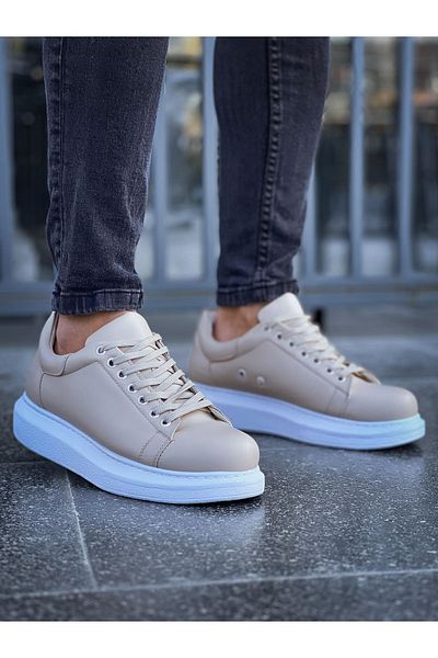 BZ Moda B257 Estrella - Orthopedic Sole Daily Ανδρικά Sneaker Παπούτσια, CBT Cream