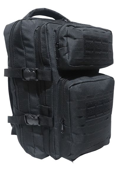 Baggor Μαύρο αδιάβροχο Camper Tactical Backpack - Multi-Eye, για ταξίδια και ορειβάτες + 1 πέπλο