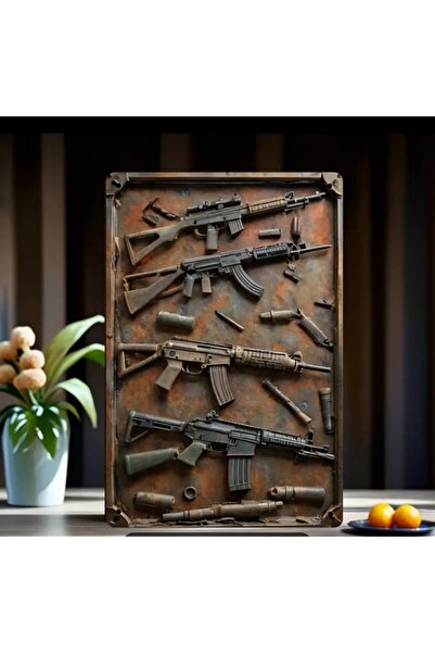 kho military design 30x20 cm. Retro Metal Levha