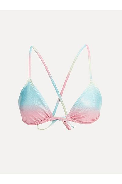 LC Waikiki LCW DREAM - Shiny Looking Women's Bikini Top with Tie Detail