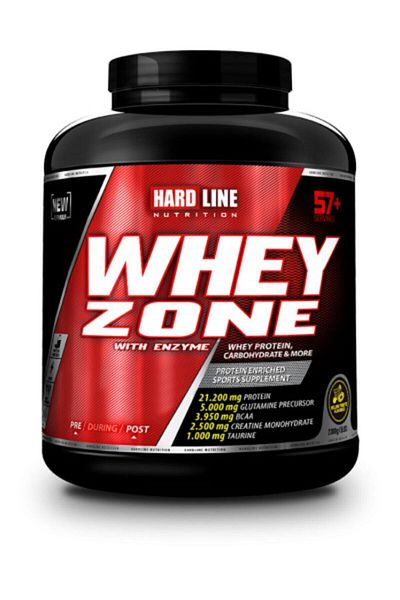 Hardline Whey Zone Yellow Fruit 2300 gr Protein Powder
