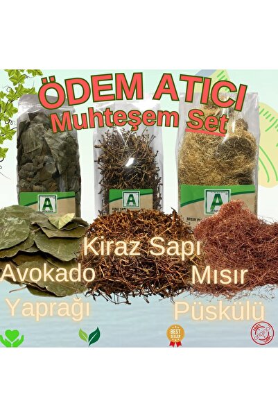 Aktarzane Bitkisel Form Seti Kiraz Sapı (50GR) Mısır Püskülü (40GR) Avokado Yaprağı (40GR)