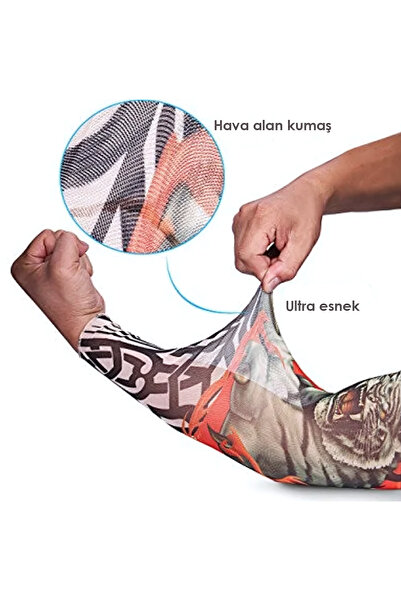BearPear Bones Kurukafa Giyilebilir Dövme Kumaş Dövme Tattoo