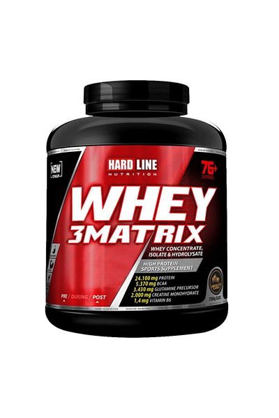 Hardline Lemon Cheesecake Flavored Whey 3matrix 2300 gr Protein Powder