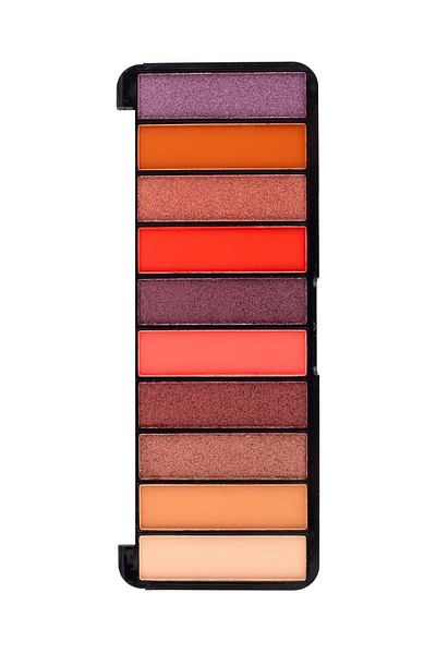 Frapan Matte Colored Eyeshadow - 10 Colors, 01 Model