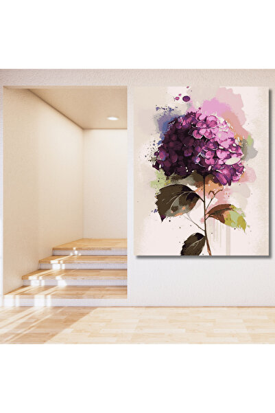 LİLYHOBBYLAND Sayılarla Boyama Hobi Seti 50x65 cm (Çerçeveli- Renkli Baskılı)...