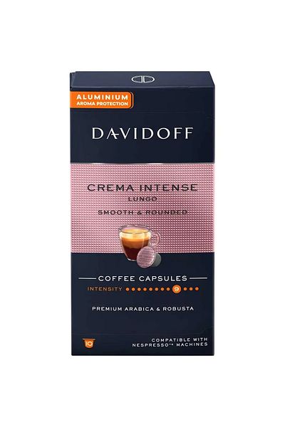 Davidoff Nespresso Compatible Capsule Coffee Crema Intense 2 x 10 pcs
