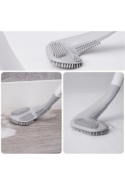 MUTLUHOME Silicone Golf Design Bathroom WC Toilet Brush / Kitchen Cleaning Brush