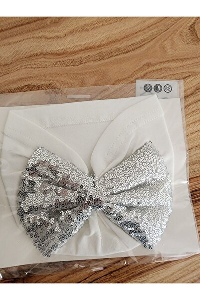 LİN GRUP Kız Bebek fiyonklu pullu bere bone