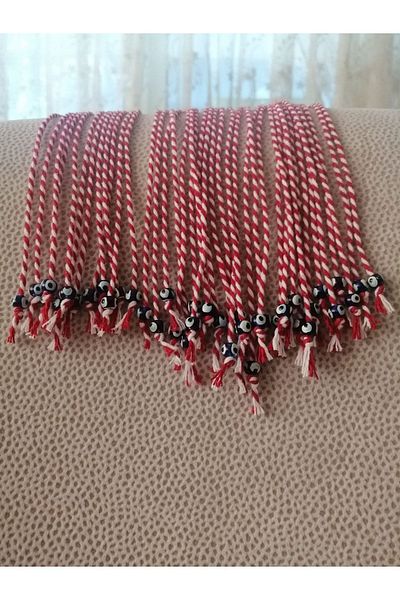 BİLGEN Style Marteniçka Wishing Bracelet 10 Pieces Double Beaded
