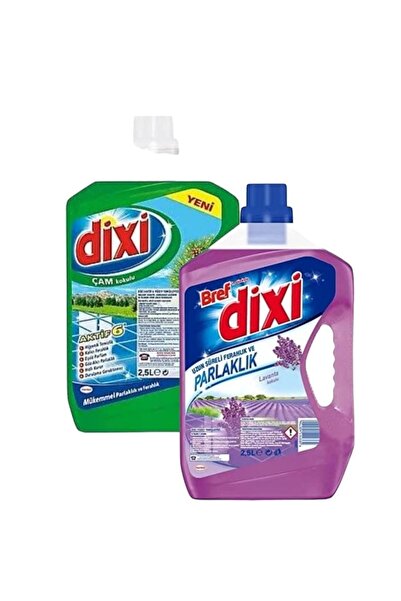 Bref Dixi Yüzey Temizleyici Çam Kokulu ve Lavanta Kokulu 2 Adet 2.500 ml