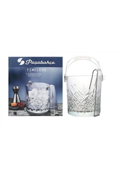 Paşabahçe Timeless Ice Bucket with Acrylic Handle