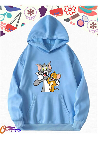 oneagılyazı TOM I JERI Ženska majica sa kapuljačom