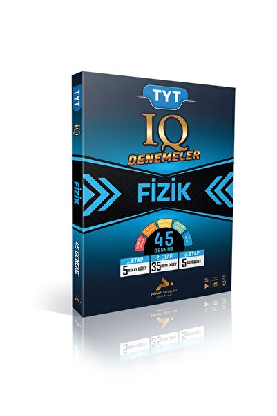 paraf yayınları Tyt Iq Fizik Video Çözümlü 45 Branş Deneme