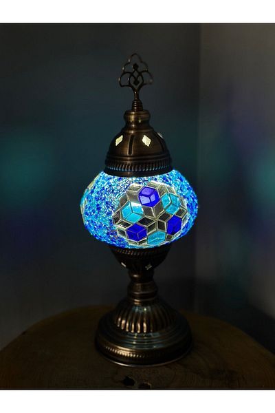 CYL Mosaic Patterned Authentic Lampshade Table Lamp