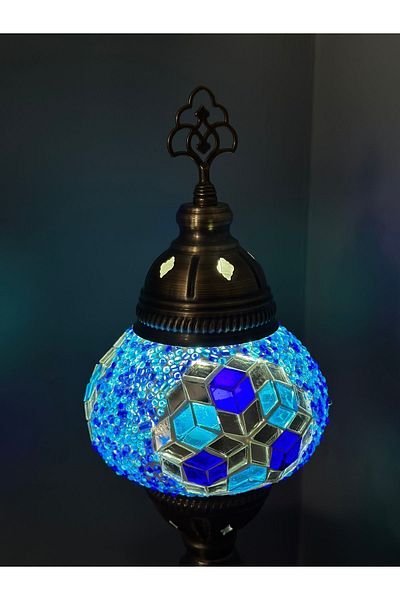 CYL Mosaic Patterned Authentic Lampshade Table Lamp