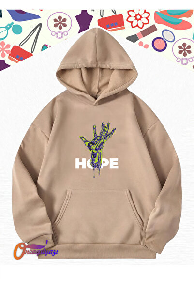 oneagılyazı HOPE Ženska majica sa kapuljačom