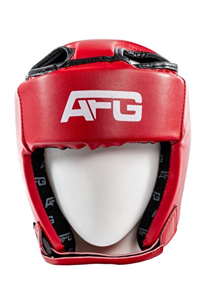 AFG Store Boks Kask Kımızı L/XL