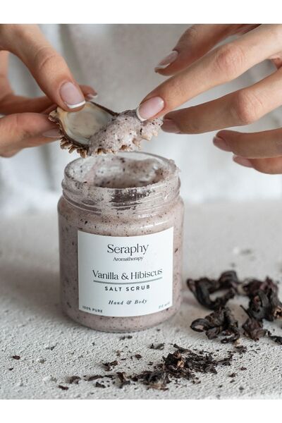 Seraphy Aromatherapy Vücut Peelingi %100 Doğal – Batık Giderici, Nemlendirici...