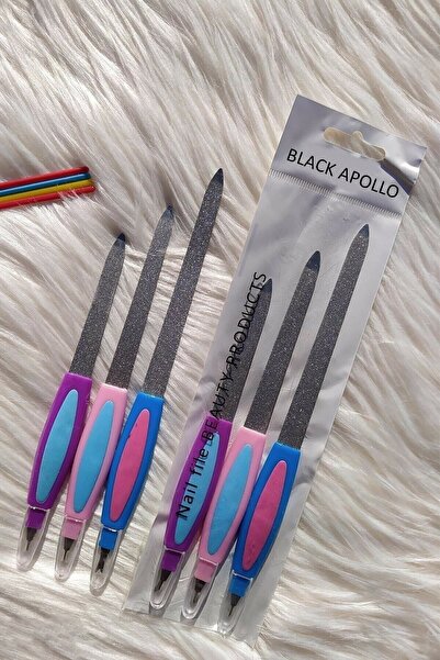 MAQYA KOZMETİK 3'lü Çift Taraflı Tırnak Törpüsü Seti