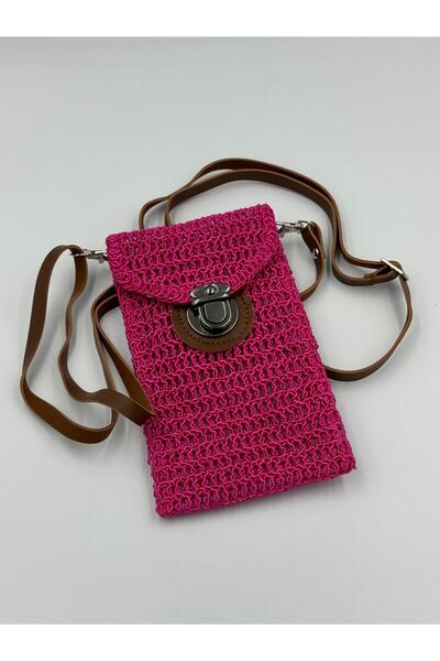 KIRASE Якісна сумка для телефону з плетеним візерунком