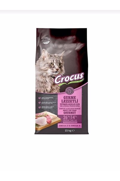 Crocus Gurme Yetişkin Kedi Maması 15 Kg