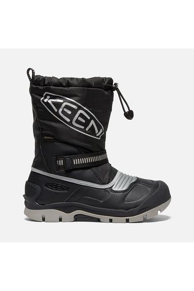 Keen 1026753 Snow Troll Wp Black/Silver Women's Outdoor Boots