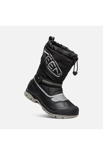 Keen 1026753 Snow Troll Wp Black/Silver Women's Outdoor Boots