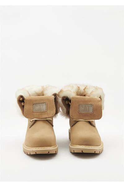 Caterpillar Γυναικείες μπότες Utah Fur Caramel Nubuck