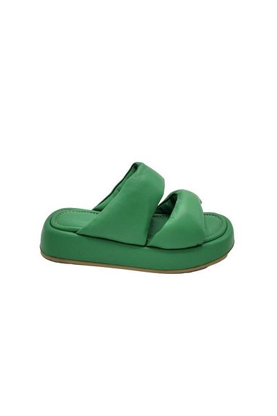 Hush Puppies 031z101902 73 Πράσινες γυναικείες παντόφλες