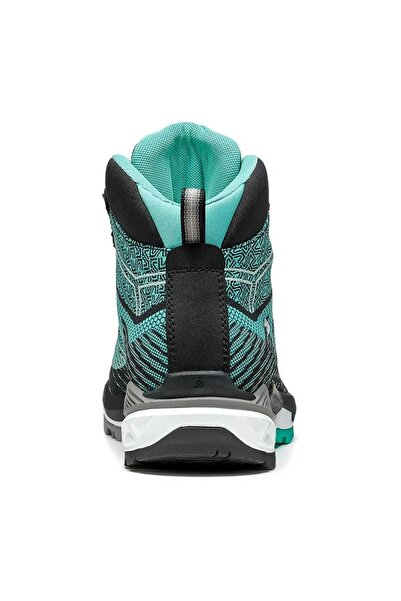 Asolo Falcon Evo A40067 00 A559 - Jaquard Women's Outdoor Boots, Black/ Aqua Green