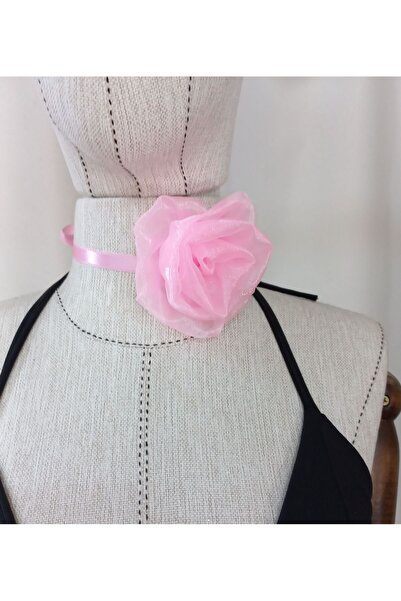 es moda shop Ροζ φλοράλ μοτίβο Beena Organza