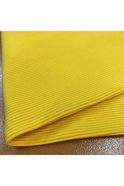Yeşimm Kumaş Sarı Ribana Kumaş
