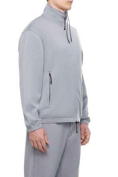 Emporio Armani Men's Soft Cotton Daily Use Anthracite Sweatshirt with Brand Logo EM000083 AF10103-U8060