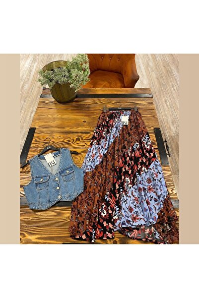 Rabury Butik سترة الدنيم المحاصيل