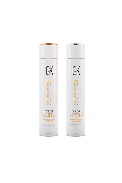 GK HAIR Gkhair Global Keratin Mosteruizng Nemlendiriçi Şampuan ve Krem 300 ml 2'li Set
