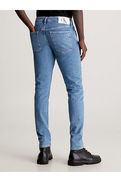 Calvin Klein Férfi zsebes mini méretű farmer normál szabású világoskék farmer J30J324188-1AA
