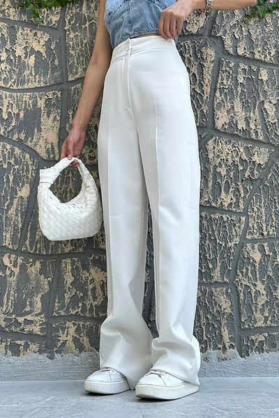 Livik Daphne Women's Lycra Palazzo Model Fabric Trousers