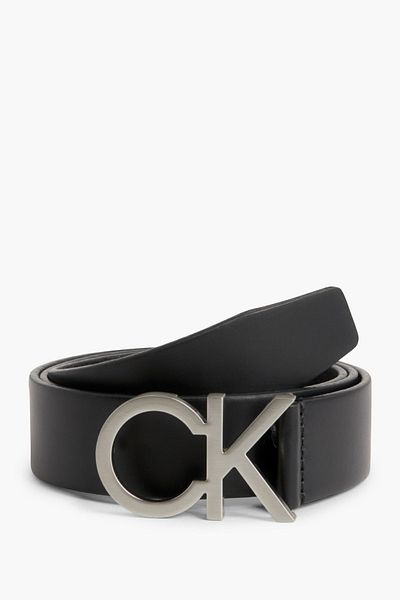 Calvin Klein Pánské logo Detailní kovová spona nastavitelný pásek BAX K50K506849-BAX