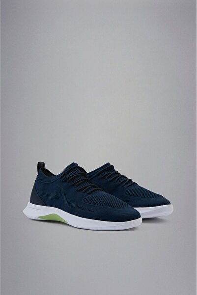 PAUL&SHARK Erkek Bağcıklı Yürüyüş Logo Detaylı Lacivert1 Sneaker 24418005-013