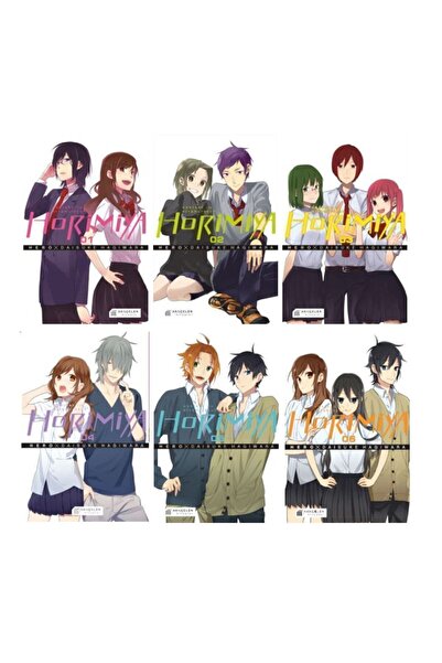 Akıl Çelen Kitaplar Horimiya 1-2-3-4-5-6. Ciltler Manga Seti