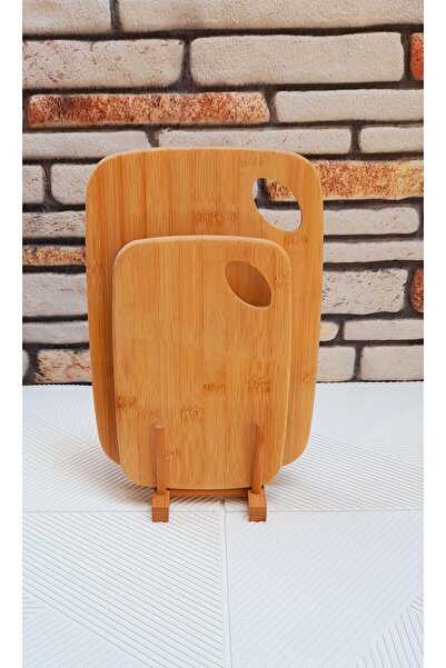umut züccaciye Tropical 2-Piece Bamboo Cutting Board 26/33 cm