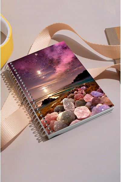 kutuTR 100 Sheets Striped - Wooden MDF Cover Vip Modelist Notebook 14x21 - 80gr/m2 Ç512