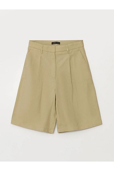 LC Waikiki LCWAIKIKI – Bequeme Shorts aus Leinenmischung für Damen