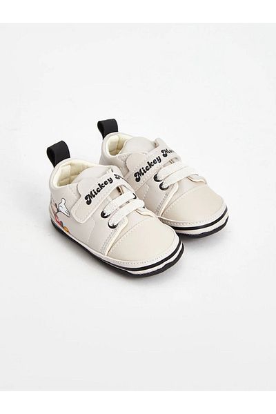 LC Waikiki LCW STEPS Mickey Mouse Printed Baby Boy Pre-Walking Sports Shoes
