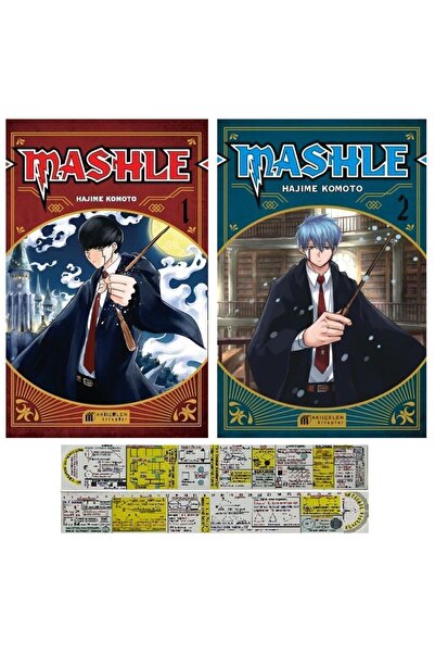 Akıl Çelen Kitaplar Mashle 1-2. Ciltler Manga Seti Hajime Komoto + Matematik ...
